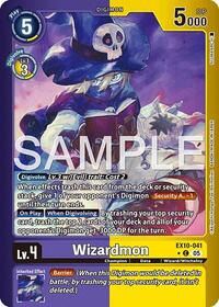 Wizardmon (Limited Foil) (EX10-041 C) [Sinister Order]