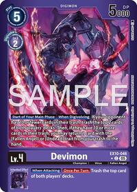 Devimon (Limited Foil) (EX10-046 C) [Sinister Order]