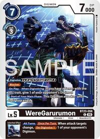 WereGarurumon (BT23-056 C) [Hackers' Slumber]