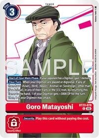 Goro Matayoshi (BT23-078 U) [Hackers' Slumber]