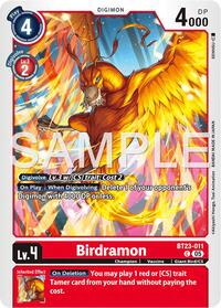 Birdramon (BT23-011 C) [Hackers' Slumber]