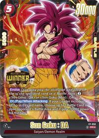 Son Goku : DA - FP-050 (Release Event Winner) (FP-050) [Fusion World Promotion Cards and Packs]