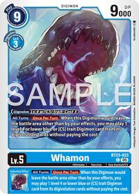 Whamon (BT23-023 C) [Hackers' Slumber]