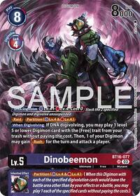 Dinobeemon (BT16-077 SR) [Limited Card Pack -Another Knight-]