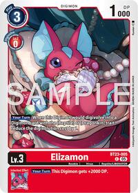 Elizamon (BT23-005 C) [Hackers' Slumber]