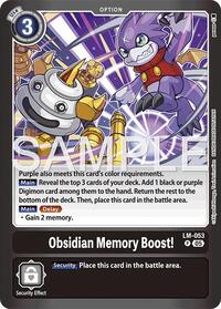 Obsidian Memory Boost! (LM-053 P) [Limited Card Pack -Another Knight-]