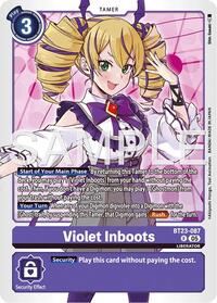 Violet Inboots (BT23-087 R) [Hackers' Slumber]