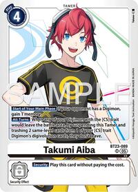 Takumi Aiba (BT23-089) [Hackers' Slumber]
