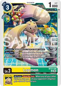 Lopmon (BT23-026 C) [Hackers' Slumber]