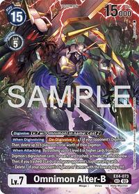 Omnimon Alter-B (EX4-073 SEC) [Limited Card Pack -Another Knight-]