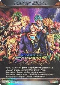 Energy Marker - Assault of the Saiyans (M-20) (Silver) (M-20) [Prismatic Clash]