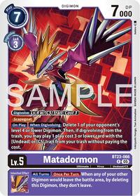 Matadormon (BT23-066 R) [Hackers' Slumber]
