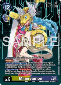 Minervamon (Hacker's Slumber Box Promotion Pack) (P-207 P) [Digimon Promotion Cards]