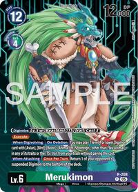 Merukimon (Hacker's Slumber Box Promotion Pack) (P-208 P) [Digimon Promotion Cards]