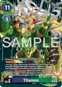 Titamon (Hacker's Slumber Box Promotion Pack) (P-209 P) [Digimon Promotion Cards]