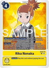 Rika Nonaka (ST22-07 R) [Starter Deck 22: Amethyst Mandala Advanced Deck Set]