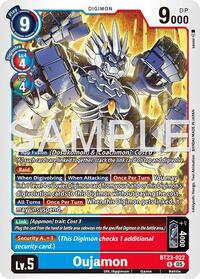 Oujamon (BT23-022 R) [Hackers' Slumber]