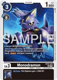 Monodramon (BT23-049 C) [Hackers' Slumber]