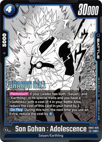 Son Gohan : Adolescence (SB02-026) [Manga Booster 02]