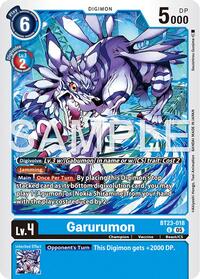 Garurumon (BT23-018 U) [Hackers' Slumber]