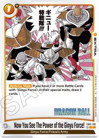 Now You See The Power of the Ginyu Force! (FB01-138) [Manga Booster 02]