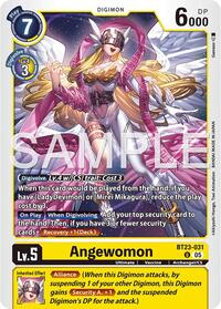 Angewomon (BT23-031 U) [Hackers' Slumber]