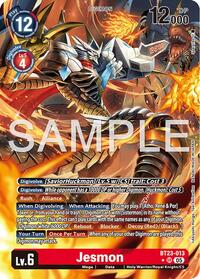 Jesmon (Alternate Art) (BT23-013 SR) [Hackers' Slumber]