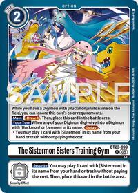 The Sistermon Sisters Training Gym (BT23-099 U) [Hackers' Slumber]