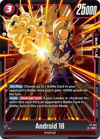 Android 18 (Tournament Pack 08) (FP-052) [Tournament and Championship Promos]