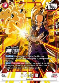 Android 18 (Tournament Pack -Winner- 08) (FP-052) [Tournament and Championship Promos]