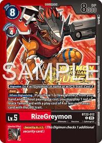 RizeGreymon (Judge Pack 2025 Wave 2) (BT22-012 C) [Cyber Eden]