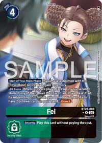 Fei (Alternate Art) (BT23-083 R) [Hackers' Slumber]
