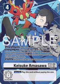 Keisuke Amasawa (SP) (BT23-090 SR) [Hackers' Slumber]