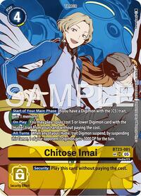 Chitose Imai (SP) (BT23-081 SR) [Hackers' Slumber]