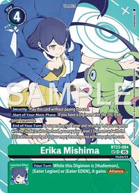 Erika Mishima (SP) (BT23-084 SR) [Hackers' Slumber]