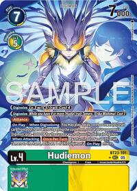 Hudiemon (Alternate Art) (BT23-101 SEC) [Hackers' Slumber]