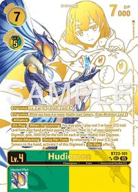 Hudiemon (Rare Pull) (BT23-101 SEC) [Hackers' Slumber]