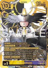 Mastemon (Rare Pull) (BT23-102 SEC) [Hackers' Slumber]