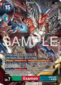 Examon (Alternate Art) (BT23-047SR) [Hackers' Slumber]
