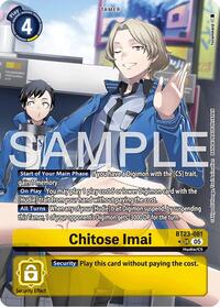 Chitose Imai (Alternate Art) (BT23-081 SR) [Hackers' Slumber]