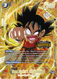 Son Goku : Childhood - SB01-018 (Ultimate Battle 2025 Vol.4 Winner) (SB01-018) [Tournament and Championship Promos]