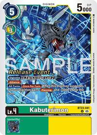 Kabuterimon (BT23-041 U) [Hackers' Slumber Release Event Cards]