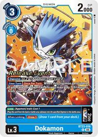 Dokamon (BT23-016 R) [Hackers' Slumber Release Event Cards]