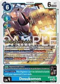 Dosukomon (BT23-021 U) [Hackers' Slumber Release Event Cards]
