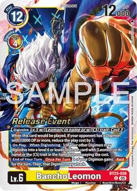 BanchoLeomon (BT23-036 U) [Hackers' Slumber Release Event Cards]