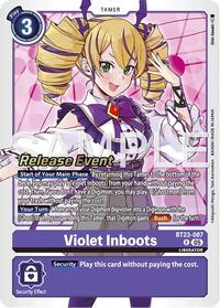 Violet Inboots (BT23-087 R) [Hackers' Slumber Release Event Cards]