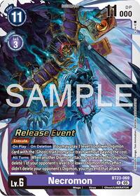 Necromon (BT23-069 R) [Hackers' Slumber Release Event Cards]