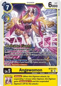 Angewomon (BT23-031 U) [Hackers' Slumber Release Event Cards]