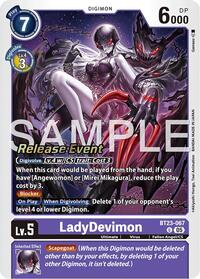 LadyDevimon (BT23-067 U) [Hackers' Slumber Release Event Cards]
