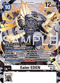 Eater EDEN (BT23-075 R) [Hackers' Slumber Release Event Cards]